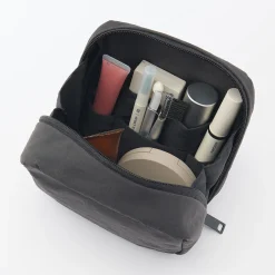 Vanitys Et Trousses De Maquillage|Trousses De Toilette^Muji Trousse de maquillage à poser en nylon texturé