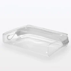 Trousses De Toilette^Muji Trousse de toilette transparente ‐ Pochette de voyage 12 x 18,5 x 4 cm