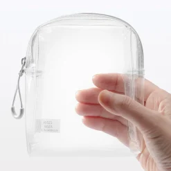 Trousses De Toilette^Muji Trousse de toilette transparente ‐ Pochette de voyage 12 x 10 x 4 cm