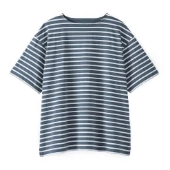 Hauts Et T‐Shirts^Muji T-shirt à col bateau en coton épais délavé pour homme