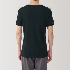 Sous‐Vêtements^Muji T‐shirt à col rond en coton respirant pour homme