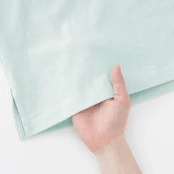 Hauts Et T‐Shirts^Muji T-shirt à mancherons en coton épais pour femme