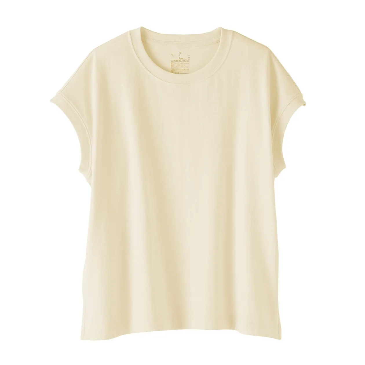 Hauts Et T‐Shirts^Muji T-shirt à mancherons en coton épais pour femme