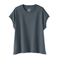 Hauts Et T‐Shirts^Muji T-shirt à mancherons en coton épais pour femme