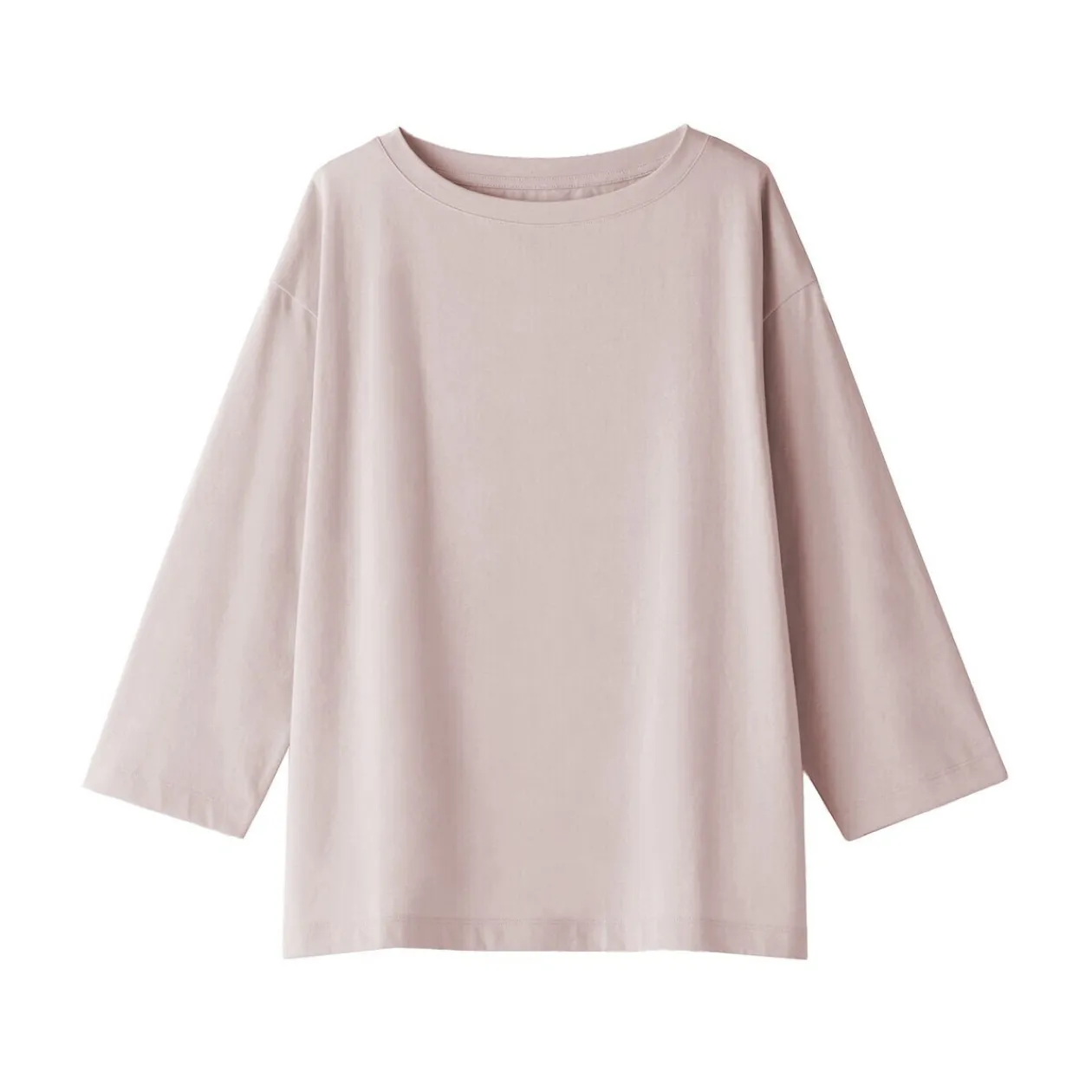 Hauts Et T‐Shirts^Muji T‐shirt à manches 3/4 en coton mélangé pour femme
