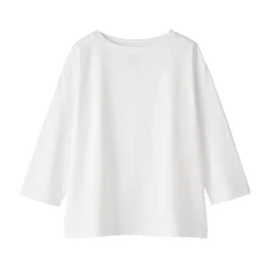 Hauts Et T‐Shirts^Muji T‐shirt à manches 3/4 en coton mélangé pour femme