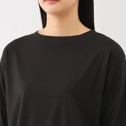 Hauts Et T‐Shirts^Muji T‐shirt à manches 3/4 en coton mélangé pour femme