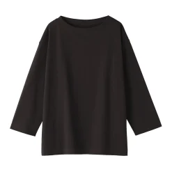 Hauts Et T‐Shirts^Muji T‐shirt à manches 3/4 en coton mélangé pour femme