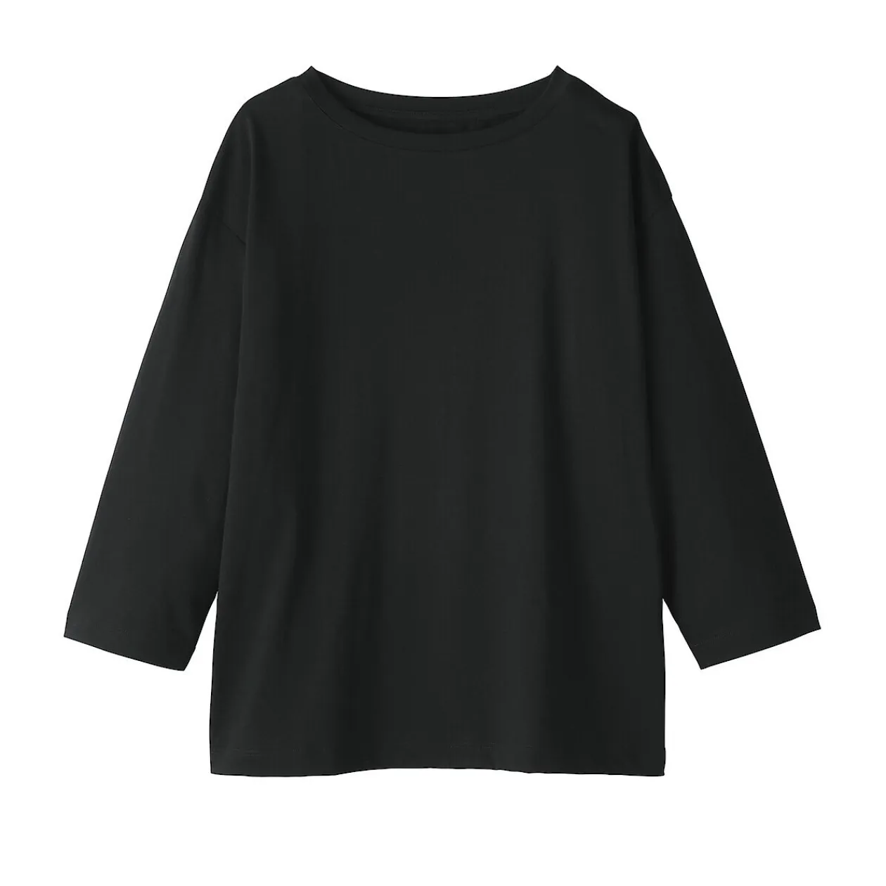 Hauts Et T‐Shirts^Muji T‐shirt à manches 3/4 en coton mélangé pour femme