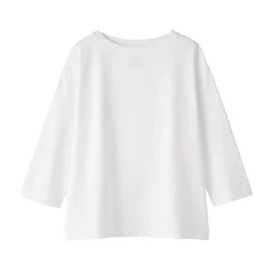 Hauts Et T‐Shirts^Muji T‐shirt à manches 3/4 en coton mélangé pour femme