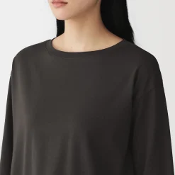 Hauts Et T‐Shirts^Muji T‐shirt à manches 3/4 en coton mélangé pour femme
