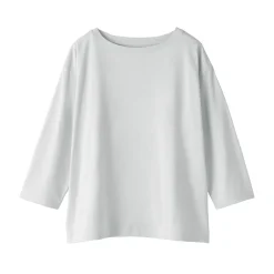 Hauts Et T‐Shirts^Muji T‐shirt à manches 3/4 en coton mélangé pour femme
