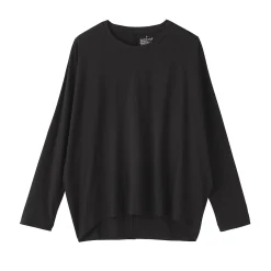 Hauts Et T‐Shirts^Muji T-shirt à manches longues chauve-souris en jersey lyocell pour femme