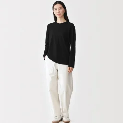 Hauts Et T‐Shirts^Muji T-shirt à manches longues en jersey torsadé pour femme