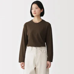 Hauts Et T‐Shirts^Muji T-shirt à manches longues en jersey torsadé pour femme