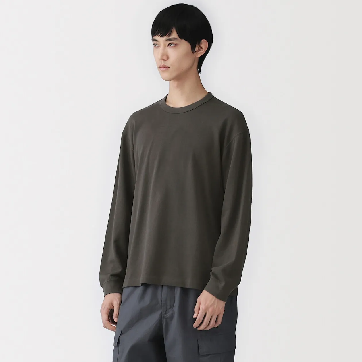 Hauts Et T‐Shirts^Muji T‐shirt à manches longues en tricot traditionnel pour homme
