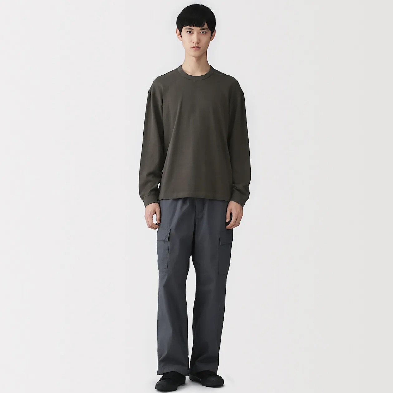Hauts Et T‐Shirts^Muji T‐shirt à manches longues en tricot traditionnel pour homme