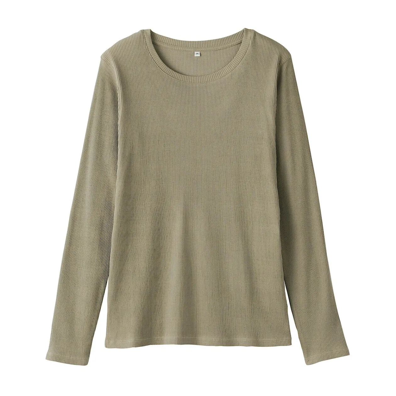 Hauts Et T‐Shirts^Muji T‐shirt à manches longues en mélange de Lyocell côtelé pour femme