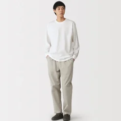 Hauts Et T‐Shirts^Muji T‐shirt à manches longues en coton épais pour homme