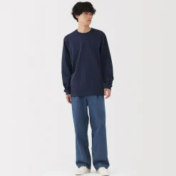 Hauts Et T‐Shirts^Muji T‐shirt à manches longues en coton épais pour homme
