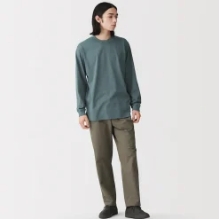 Hauts Et T‐Shirts^Muji T‐shirt à manches longues en coton épais pour homme