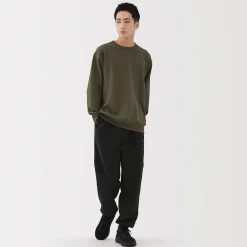 Hoodies Et Sweatshirts|Hauts Et T‐Shirts^Muji T‐shirt à manches longues gaufré Quick Dry pour homme