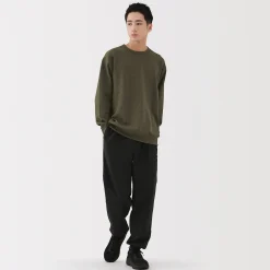 Hoodies Et Sweatshirts|Hauts Et T‐Shirts^Muji T‐shirt à manches longues gaufré Quick Dry pour homme