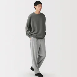 Hoodies Et Sweatshirts|Hauts Et T‐Shirts^Muji T‐shirt à manches longues gaufré Quick Dry pour homme