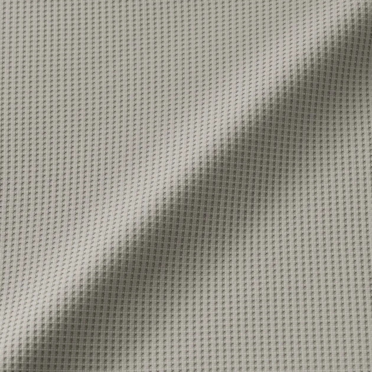 Pulls Et Cardigans|Hoodies Et Sweatshirts^Muji T‐shirt à manches longues gaufré Quick Dry pour homme Gris Argenté Clair