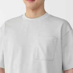 Hauts Et T‐Shirts^Muji T‐shirt Cool Touch à poche coupe Relax pour homme