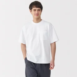 Hauts Et T‐Shirts^Muji T‐shirt Cool Touch à poche coupe Relax pour homme