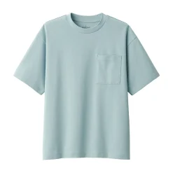 Hauts Et T‐Shirts^Muji T‐shirt Cool Touch à poche coupe Relax pour homme.