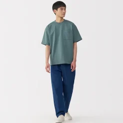 Hauts Et T‐Shirts^Muji T‐shirt Cool Touch à poche coupe Relax pour homme.