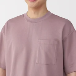 Hauts Et T‐Shirts^Muji T‐shirt Cool Touch à poche coupe Relax pour homme.