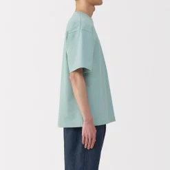Hauts Et T‐Shirts^Muji T‐shirt Cool Touch à poche coupe Relax pour homme.