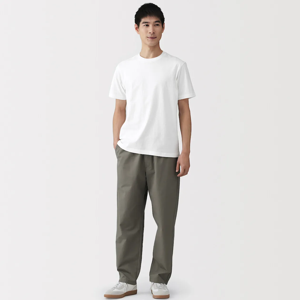 Hauts Et T‐Shirts^Muji T‐shirt en coton col rond manches courtes homme