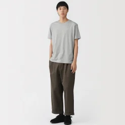 Hauts Et T‐Shirts^Muji T‐shirt en coton col rond manches courtes homme