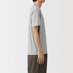Hauts Et T‐Shirts^Muji T‐shirt en coton col rond manches courtes homme