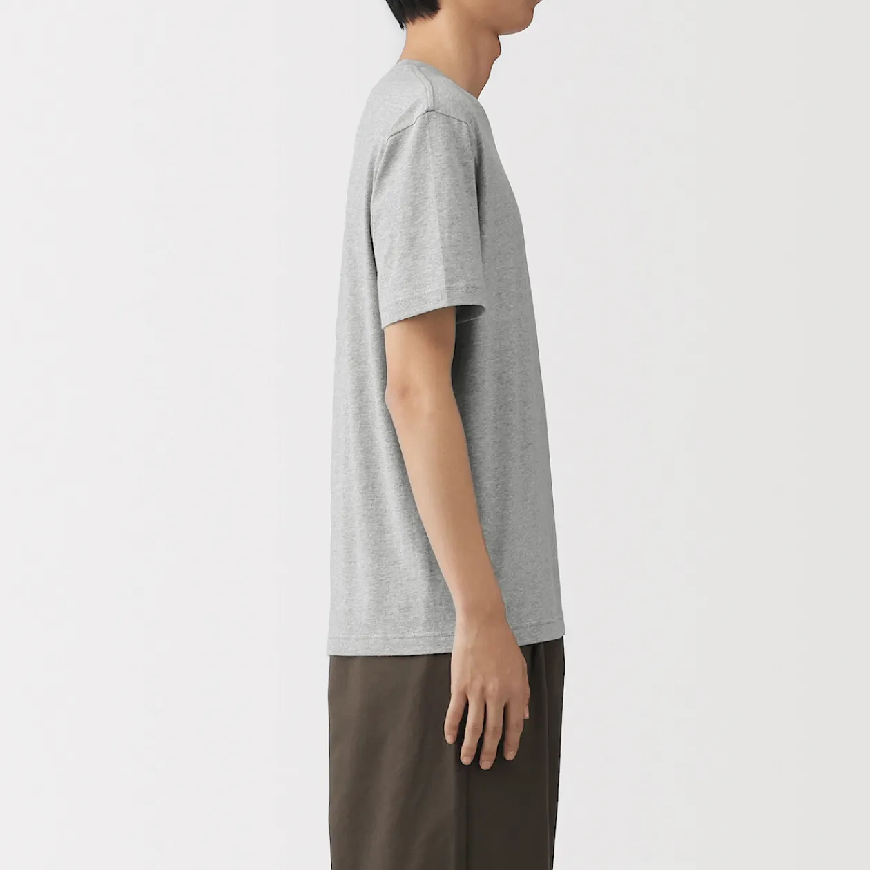 Hauts Et T‐Shirts^Muji T‐shirt en coton col rond manches courtes homme