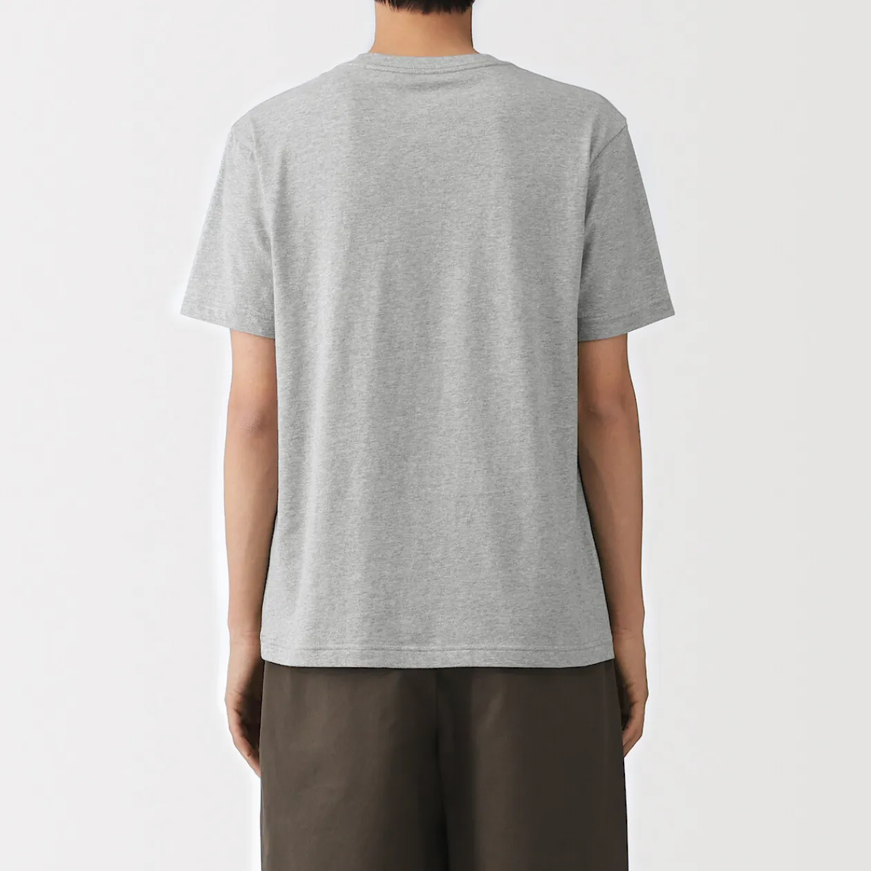 Hauts Et T‐Shirts^Muji T‐shirt en coton col rond manches courtes homme