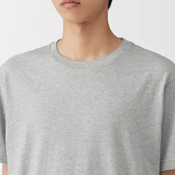 Hauts Et T‐Shirts^Muji T‐shirt en coton col rond manches courtes homme