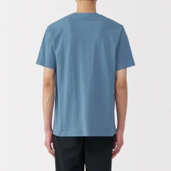 Hauts Et T‐Shirts^Muji T‐shirt en coton col rond manches courtes homme