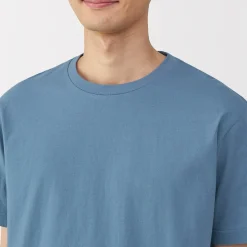 Hauts Et T‐Shirts^Muji T‐shirt en coton col rond manches courtes homme