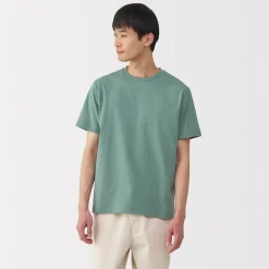Hauts Et T‐Shirts^Muji T‐shirt en coton col rond manches courtes homme