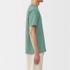 Hauts Et T‐Shirts^Muji T‐shirt en coton col rond manches courtes homme