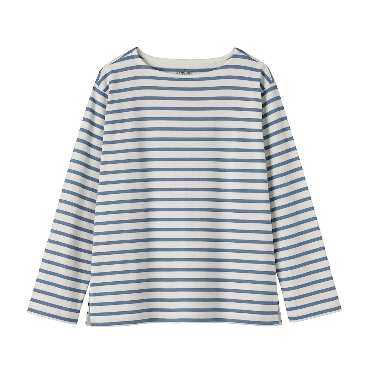 Hauts Et T‐Shirts^Muji T‐shirt en coton épais manches longues col bateau pour femme