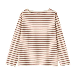 Hauts Et T‐Shirts^Muji T‐shirt en coton épais manches longues col bateau pour femme