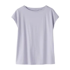 Hauts Et T‐Shirts^Muji T‐shirt en jersey à manches cap pour femme