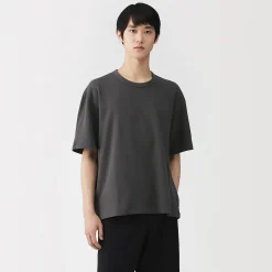 Hauts Et T‐Shirts^Muji T-shirt en jersey bouclé de coton biologique pour homme