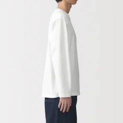 Hauts Et T‐Shirts^Muji T‐shirt en jersey de coton lavé manches longues pour homme